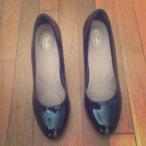 Clark’s Heavenly Star Patent Leather Pumps